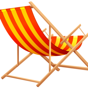 Beach chair PNG