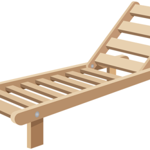 Sun lounger PNG