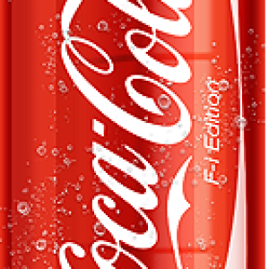 Coca Cola can PNG image