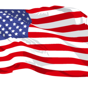 USA flag PNG
