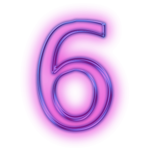 Number 6 PNG