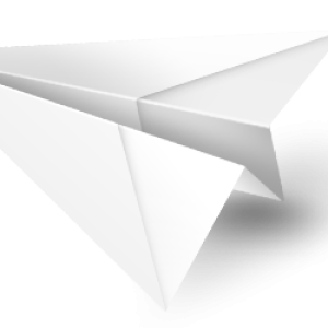 Paper plane PNG