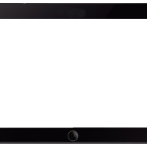 Transparent tablet PNG image