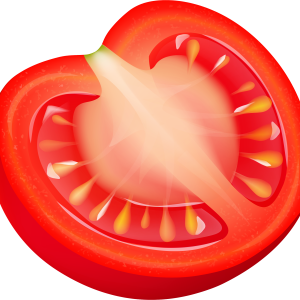 Cut tomato PNG