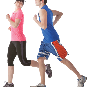 Running people PNG image