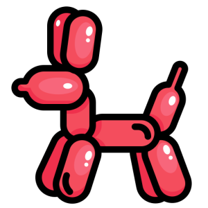 Balloon dog PNG