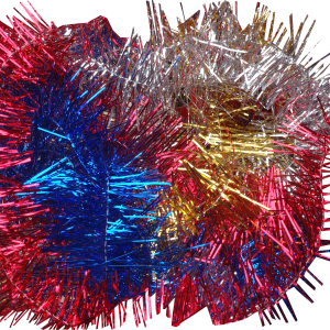 Christmas tinsel PNG