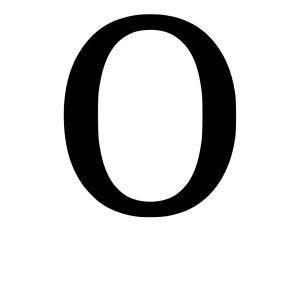 Letter O PNG
