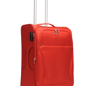 Red luggage PNG image