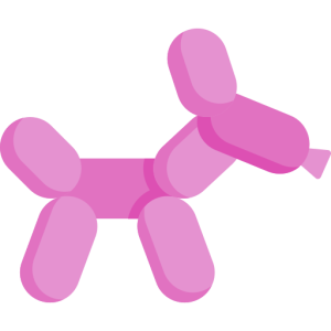 Balloon dog PNG