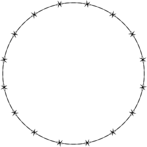 Barbed wire PNG