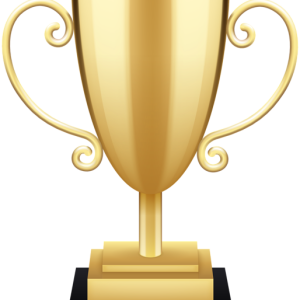 Award trophy cup