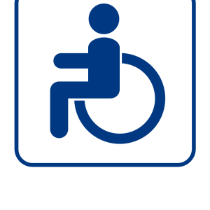 Disabled handicap symbol PNG