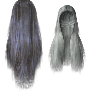 Hair wig PNG