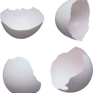 Cracked egg PNG image