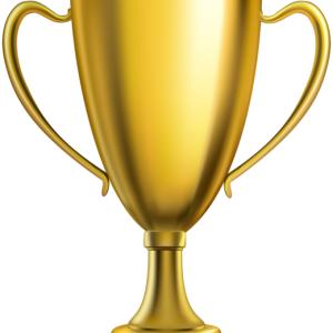 Award trophy cup