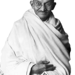 Mahatma Gandhi PNG