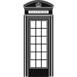 Telephone booth PNG