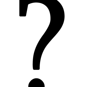Question mark PNG