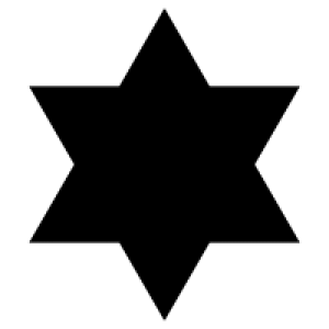 Magen David PNG, Jewish star PNG