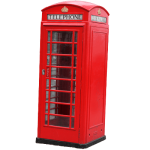 Telephone booth PNG