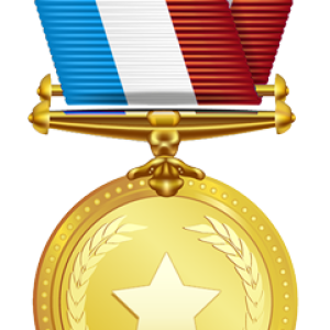 Gold medal PNG