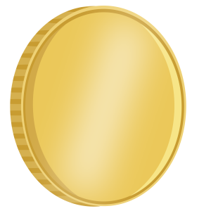 gold coin PNG image