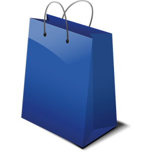 Shopping bag PNG image