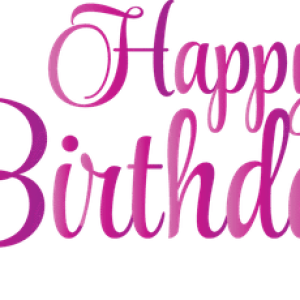 Happy Birthday PNG