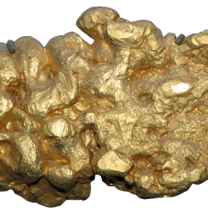 Gold nugget PNG image