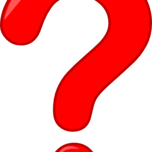 red Question mark PNG