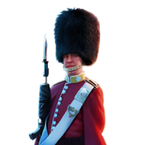 England London soldier PNG