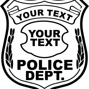 Police badge PNG