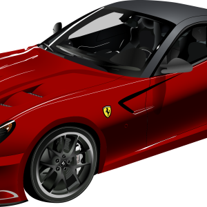 Ferrari car PNG image