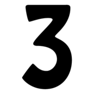 Number 3 PNG