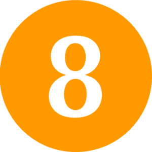 number 8 PNG