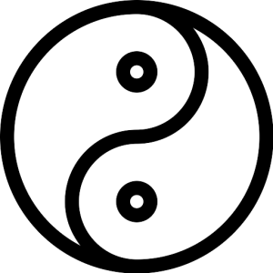 Yin and yang PNG