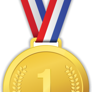 Gold medal PNG