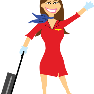 Stewardess PNG