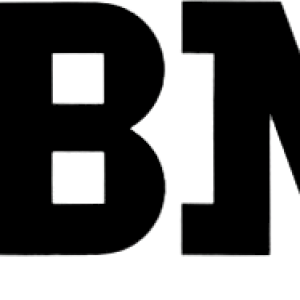 IBM black logo PNG