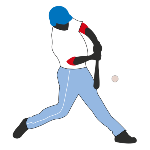 Cricket player PNG