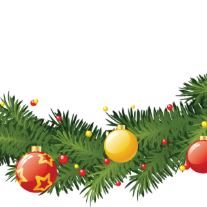 Christmas garland PNG