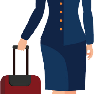 Stewardess PNG