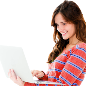 Woman girl PNG image