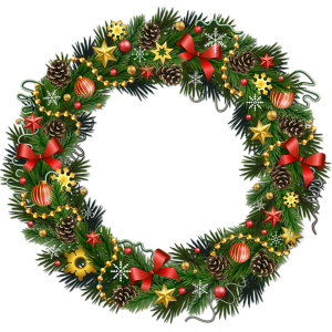 Christmas wreath PNG