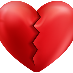 Broken heart PNG