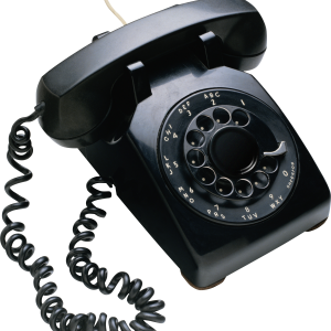 Old telephone PNG