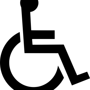 Disabled handicap symbol PNG