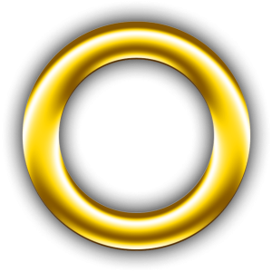 Sonic the Hedgehog ring PNG