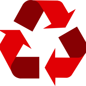 Recycle red PNG